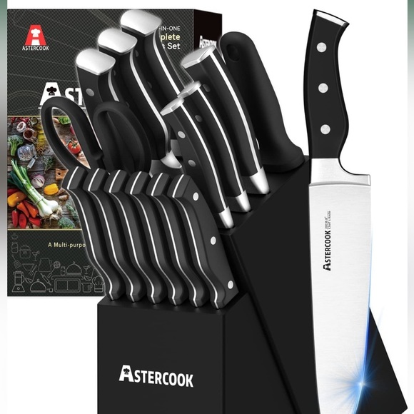 COPY - Astercook 15 piece knife set - Picture 3 of 3